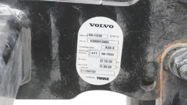 Volvo V60 Dragkrok OEM 31359732 - Begagnad image 8