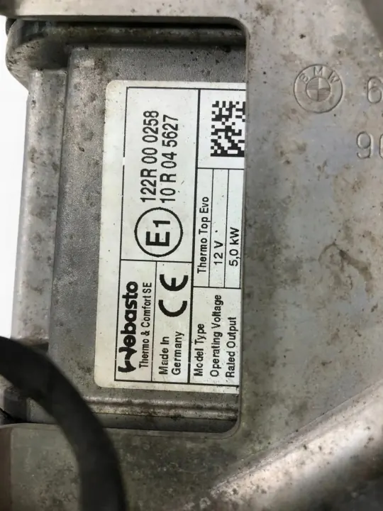Autonome verwarmingsmodule BMW X5 F15 F85 122R000258 image 3