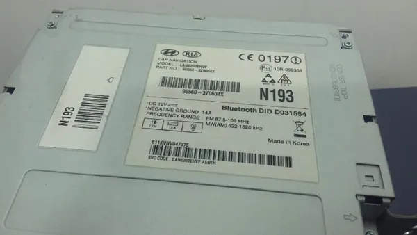 OEM 96560-3Z000 radioframe för Hyundai i40 Lift image 10