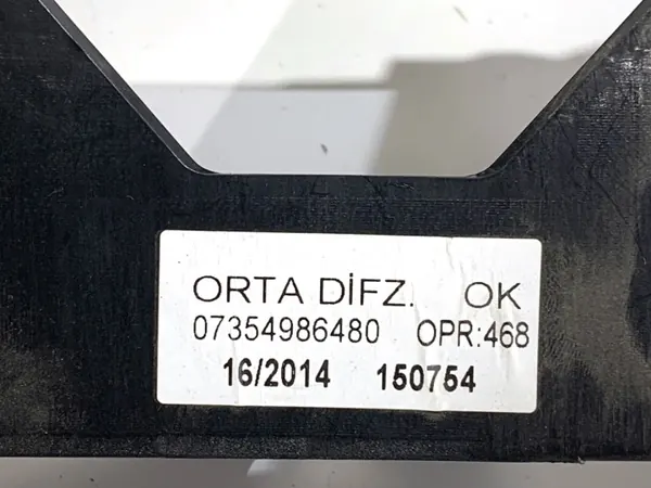 Grille de ventilation avant OEM 735470943 Fiat Doblo II image 6