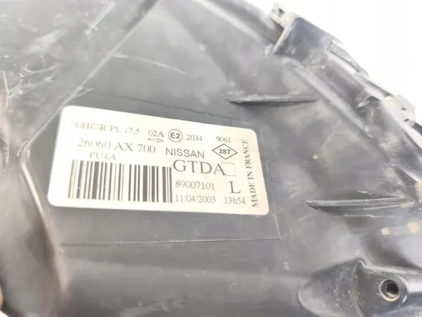 Vasen etuvalaisin Nissan Micra K12 03-10 OEM 26060AX700 image 5