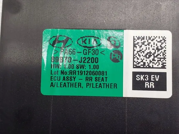 KIA Soul Controllers 89B70J2200 image 4