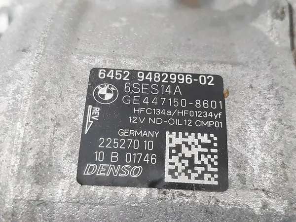 Compressore Aria Condizionata BMW 2 G42 3 G20 G21 M3 G80 4 G22 G26 M4 G82 image 3