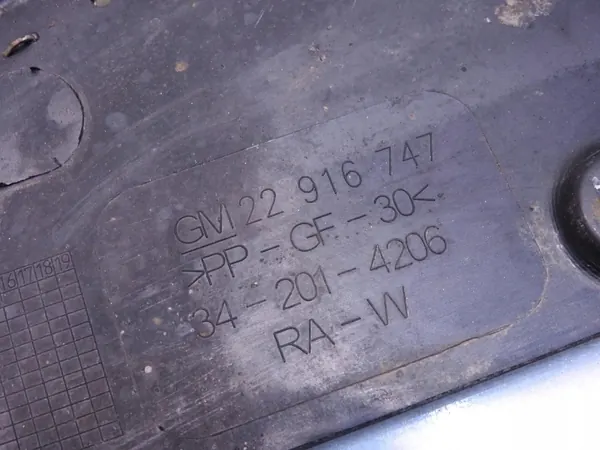 OEM 22916747 Underkroppsskydd Vänster Bak Opel Insignia image 5