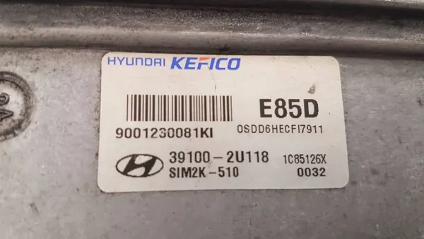 Hyundai Kona 1.6 CRDI insprutningsmodul OEM 39100-2U118 image 3