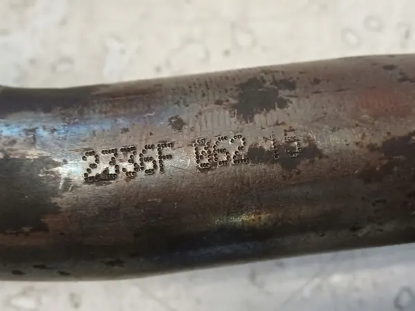 Collecteur d'échappement Maserati Ghibli 3.0 D OEM 2336F image 4