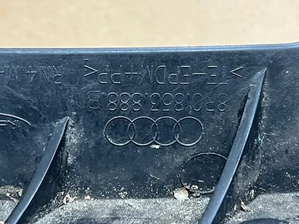 AUDI Q5 8R Front Right Wheel Arch Spoiler 8R0853888B image 2