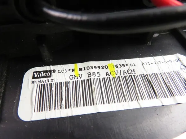 Renault OE N103992Q Värmefläkt Motstånd image 5