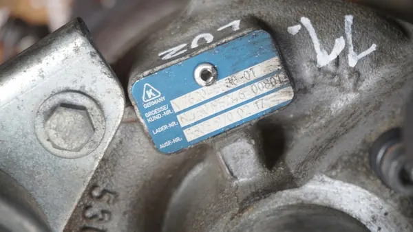 Peugeot 3008 1.6 THP Turbocharger V762045580 image 7