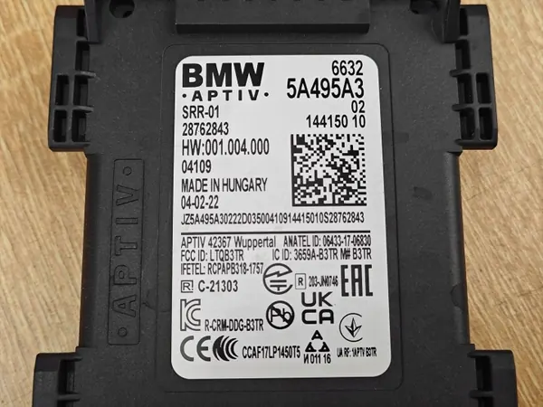 Sensor radar de faixa OEM 5A495A3 para BMW 8 G16 image 4