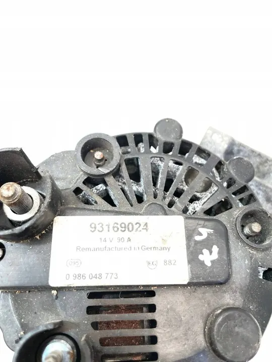 Vaihtovirtageneraattori Opel Corsa C Astra II 1.3 CDTI 90A image 5