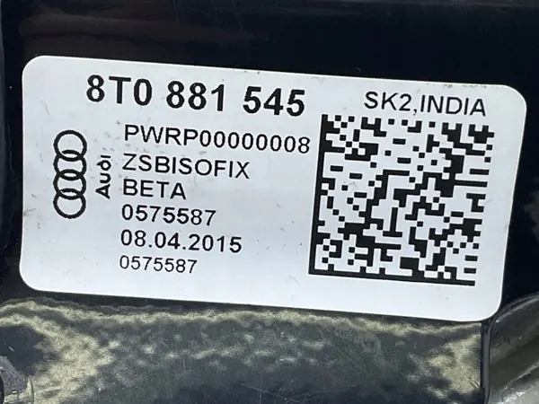 OEM 8T0881545 Fram ISOFIX Fäste för Audi image 5