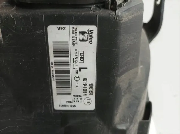 Farol Dianteiro Esquerdo Seat Ibiza IV (2008- ) OEM 6J1941005N image 5