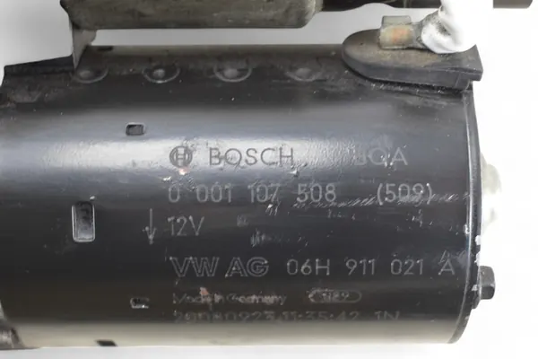 Motor de arranque AUDI A4 B8 A5 8T 1.8 2.0 TFSI 0001107508 image 6