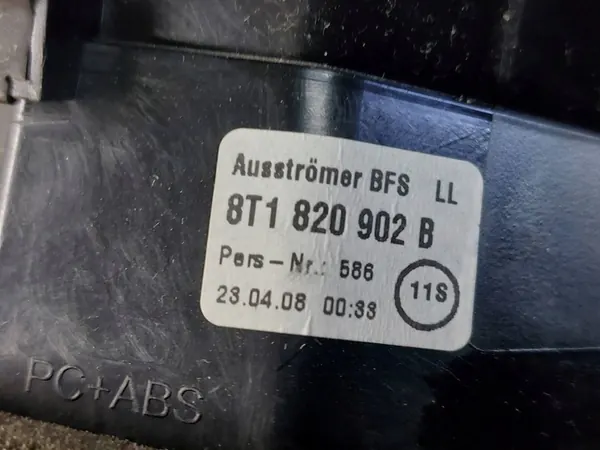 Grade de Ar Central Audi A4 B8 Esquerda Direita Moldura Decorativa OEM image 8