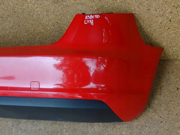 AUDI A3 8V 8V4 5D 12-16 Parachoques Trasero OEM LY3J image 3