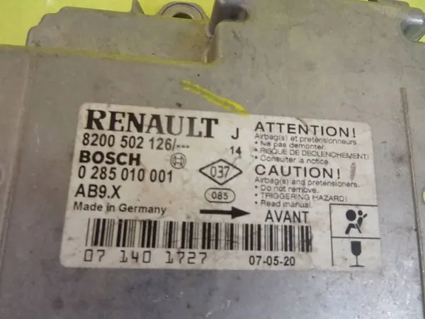 Módulo de sensor de airbag Renault Modus 8200502126 image 2