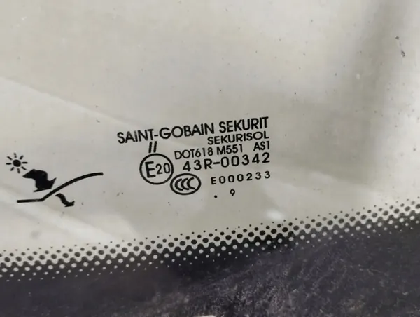 Pare-brise avant Saab 9-3 2010 OEM AMD136591 image 5