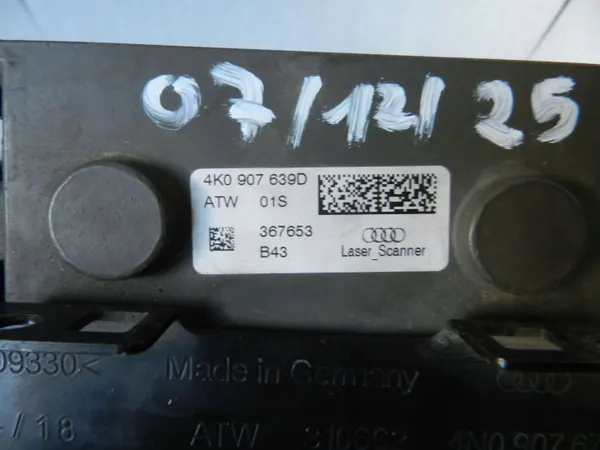 Caméra radar Distronic OEM 4K8907660C pour Audi A6 C8 image 3
