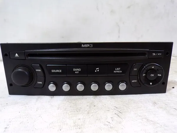 RADIO CD BLAUPUNKT CITROEN BERLINGO 2 II PARTNER image 1