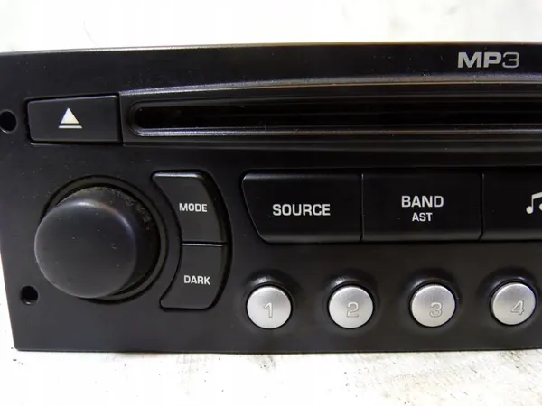 RADIO CD BLAUPUNKT CITROEN BERLINGO 2 II PARTNER image 2