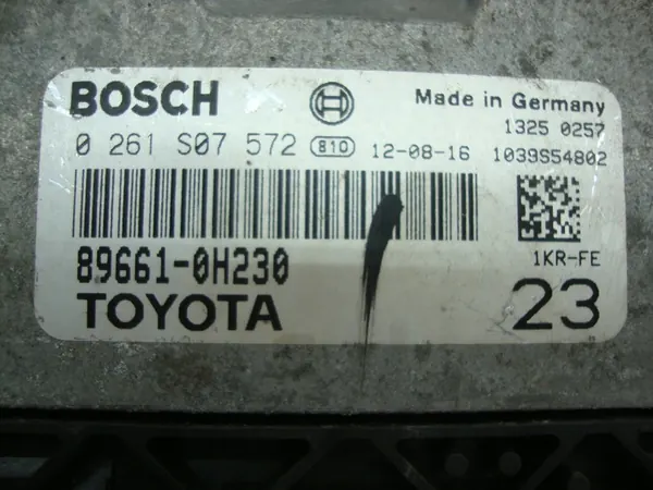 Ordinateur de moteur TOYOTA AYGO 1.0 89661-0H230 image 2