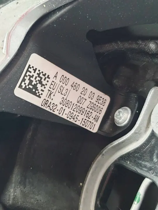 Mercedes C Class W205 2015 Steering Wheel A0004602003 image 2