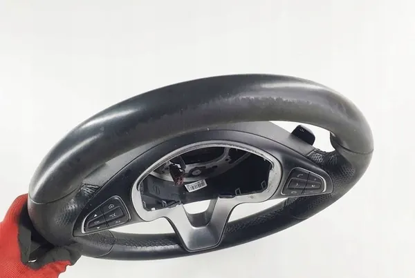 Mercedes C Class W205 2015 Steering Wheel A0004602003 image 6