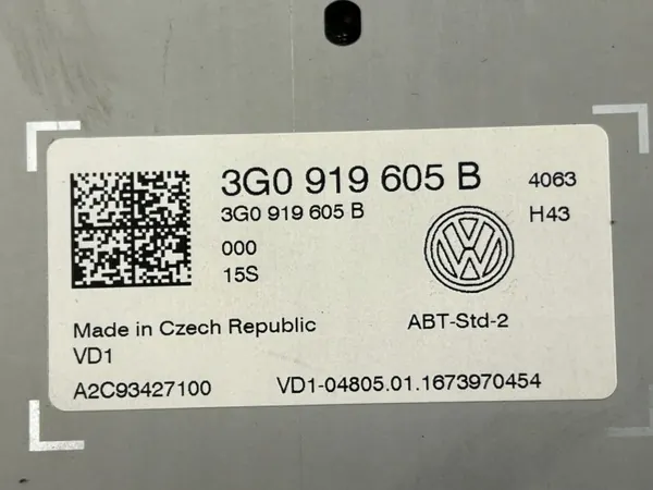 Écran d'affichage OEM 3G0919605B pour VW Passat B8 Golf 7 image 7