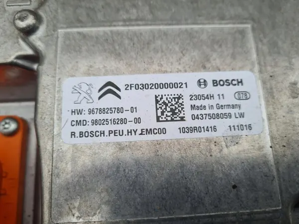 Conversor Peugeot 3008 I OEM 9678825780 - Usado image 3