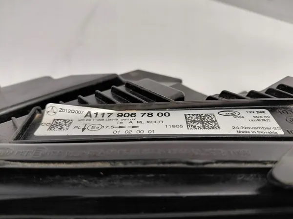 Vasen lamppu Mercedes CLA W117 Lift Full Led A1179067800 image 3