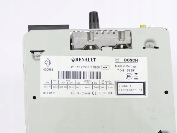 Radio OEM 281157550R pour Renault Megane Scenic III image 3