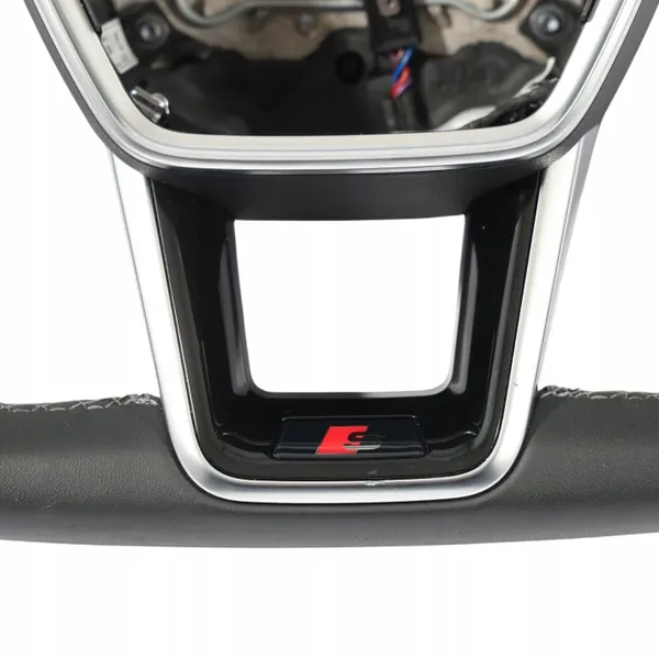 Volant Audi A6 C8 S-Line OEM 4K0419091BE Cuir Noir image 9