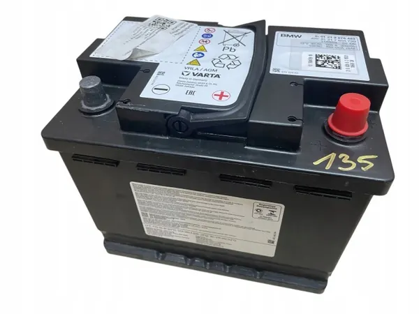 AGM-akku OEM 9878489 12V 60Ah BMW:lle image 2
