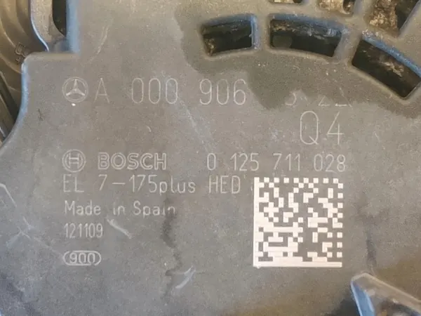 Generaattori A0009063322 Mercedes A-Klasa W176 image 4