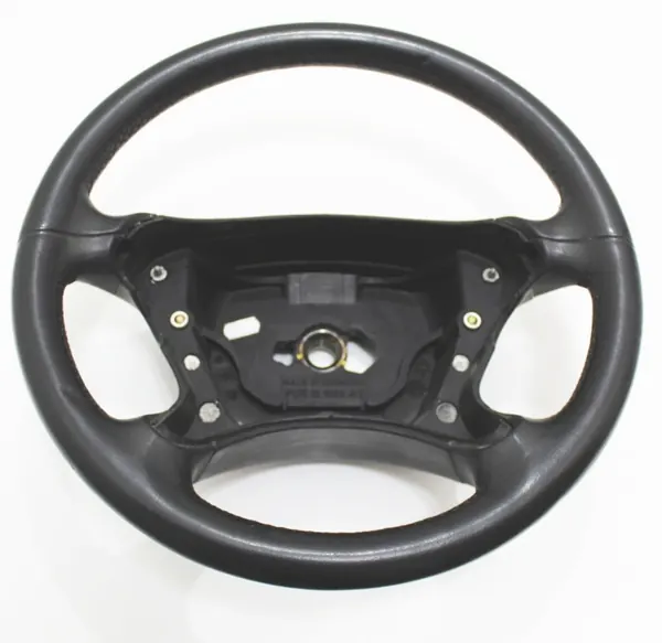 Volant OEM Cuir Noir Mercedes SL R230 W230 image 9