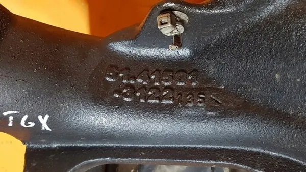 MAN motorophangingsvloeistofpijp - OEM onderdeel image 3