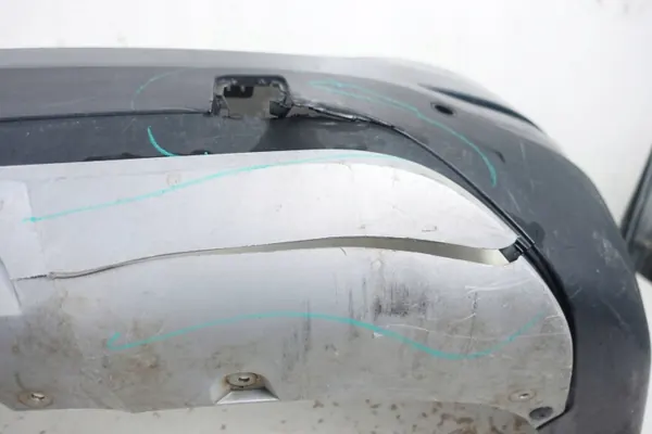 BMW X1 E84 Heckstoßstange OEM 7303801 Gebraucht image 3