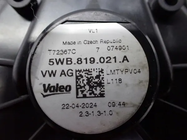 Värmefläkt OEM 5WB819021A för VW Touran image 5