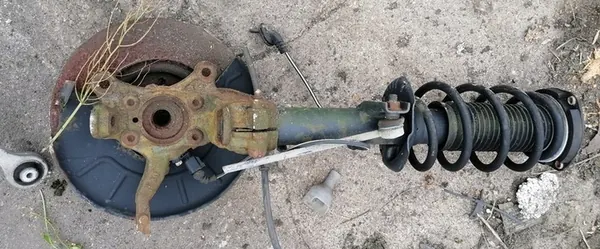 VOLKSWAGEN SCIROCCO 08-17 2.0 TFSI Ammortizzatore Destro Anteriore 1T0413031JA image 3