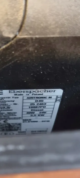 Webasto Airtronic MAN TGX TGS D4S image 5