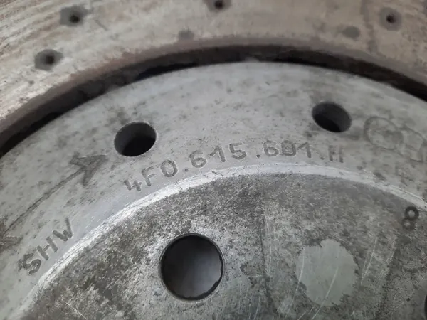 2009 Audi RS6 C6 Discos e Pinças de Freio 0708D image 7