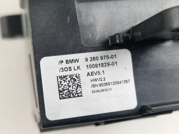 BMW Växelspak OEM 9260975 för 6-serien F12/F13 image 5