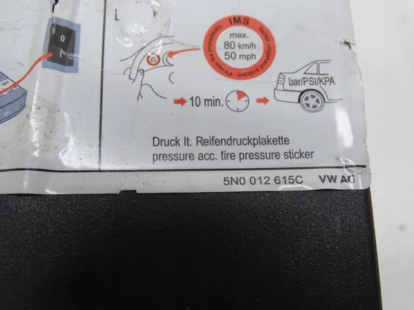OEM 5N0012615C Luchtcompressor voor VW Audi image 6