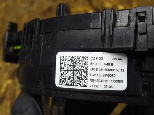 GOLF VI SCIROCCO TIGUAN PASSAT B7 MOLDA AIRBAG 5K0953549E image 4