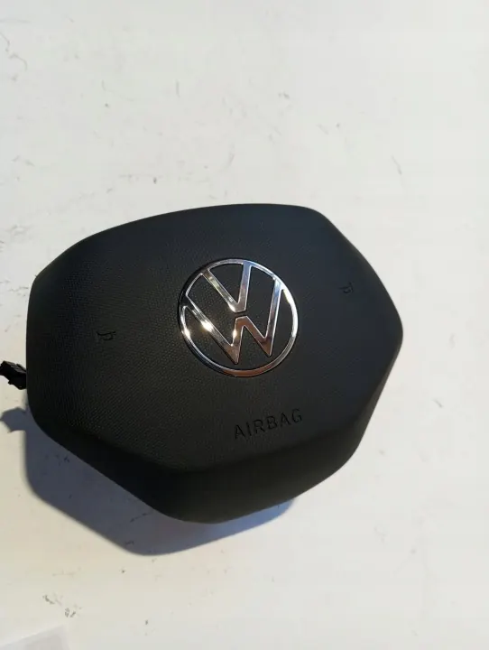 AIRBAG KIEROWCY VW VOLKSWAGEN - Begagnad Förarens Krockkudde image 2