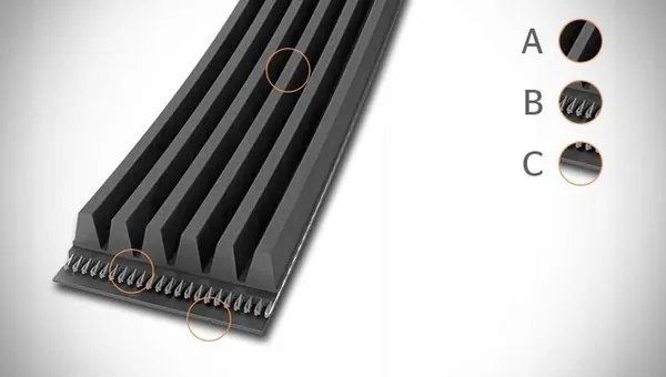 Correa multi-ranura Continental 7PK1834 image 5