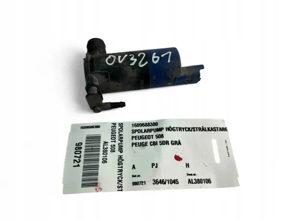 OEM 1609688380 Lavador Esquerdo Farol Peugeot 508 2011 image 4