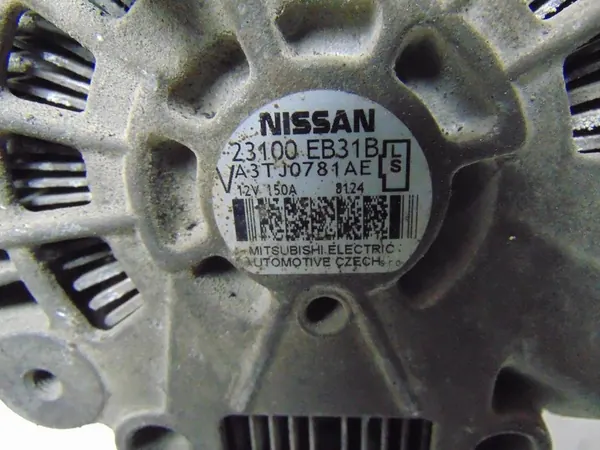 Vaihtovirtageneraattori Nissan Pathfinder R51 Navara D40 2.5 DCI OEM image 10