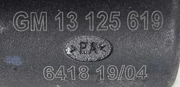 Opel Astra Bränsletankslåsaktuator OE 13125619 image 4